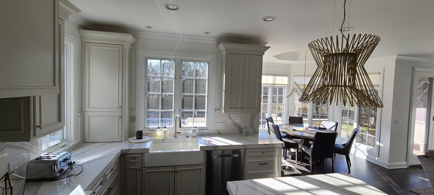 Cabinet Door Painting Smooth Finish - Cabinet Painting by Z&Z Painting