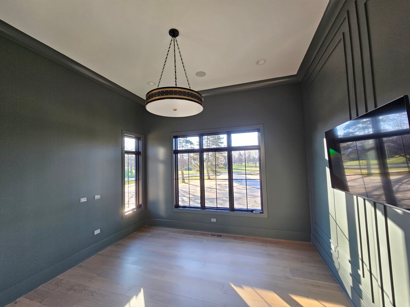 Family Room Painting Built Ins - Interior Painting by Z&Z Painting