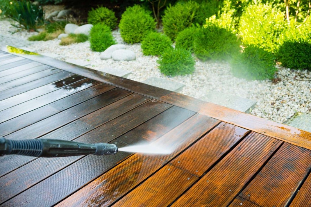 Deck Power Washing Service